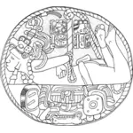 Mayan drawing