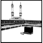 Silhouette de la Mecque