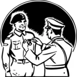 Ilustracja ceremonia wręczenia Medalu