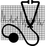 Medizinischen Diagramm silhouette