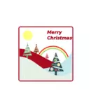 Merry Christmas achtergrond Vector