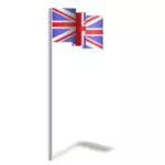 Flagge des Vereinigten Königreichs Vektorgrafiken