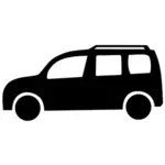 Minivan pictogram