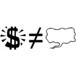Money puzzle vector image