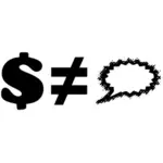 Money symbol vector graphics