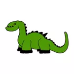 Image vectorielle de dinosaure jouet