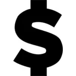 Símbolo de dinheiro simples