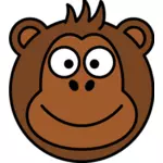 Monkey caricature