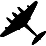 British multi-role combat aircraft vector graphics