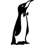 Pingüino en un esmoquin