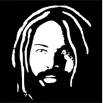 Seni klip vektor dari Mumia Abu-Jamal