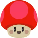 Happy mushroom