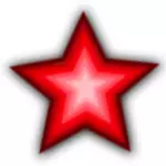 Estrela vermelha simples