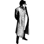 Napoleon standing vector image