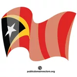 Bandiera nazionale di Timor Est