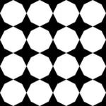Acht dubbelzijdige geometrische vormen vector afbeelding