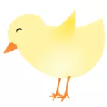Vektor bilde av en kylling