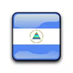 Nicaraguas flagga vektor
