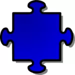 Vector de desen de piesă de puzzle 4