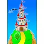 Castle on the Hill vector