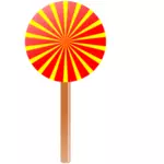 Vector image of lollipop