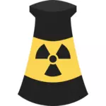 Atomic Energy plant symbol vektor ClipArt