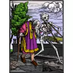 Old man and death