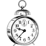 Old alarm clock vector drawing
