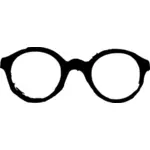 בתמונה וקטורית משקפיים