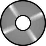 Optical disc vector image