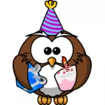 Owl at a celebration