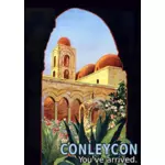 Conleycon cestovní plakát