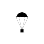 Parachute vector image