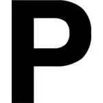 Parkplatz-symbol