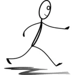 Person runing