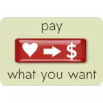 Pay What You Want Design Element