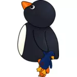 Noworodek Pingwin wektor