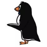 Pointing penguin