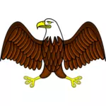Bald eagle vector färgbild