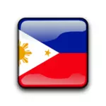 फिलीपींस वेक्टर ध्वज बटन