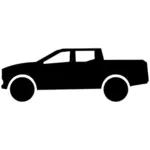 Pick-up truck pictogram