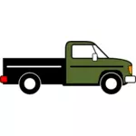 Pickup truck vector graphics