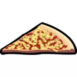Capricciosa pizza vector clip art