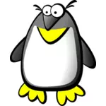 小企鹅彩卡通插图