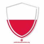 Puolan vaakunan lippu