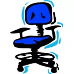Office chair vector image