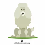 Poodle dog clip art