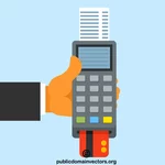 POS terminal payment device