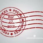 Postage stamp symbol