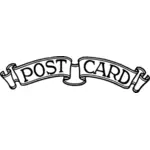 ポストカード バナー ベクトル画像